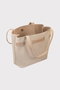 Zoozie Bags Bolsa de Hombro Beige Cuero PU L:36cm A:13cm Al:25cm